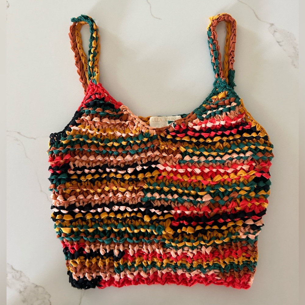Ulla Johnson Rae Crochet Top